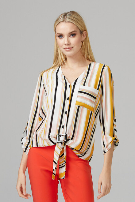 Joseph Ribkoff blouse style 201456. Multi