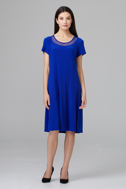 Joseph Ribkoff Dress Style 201468. Royal Sapphire 163