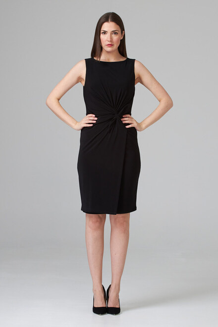 Joseph Ribkoff Dress Style 201476. Black