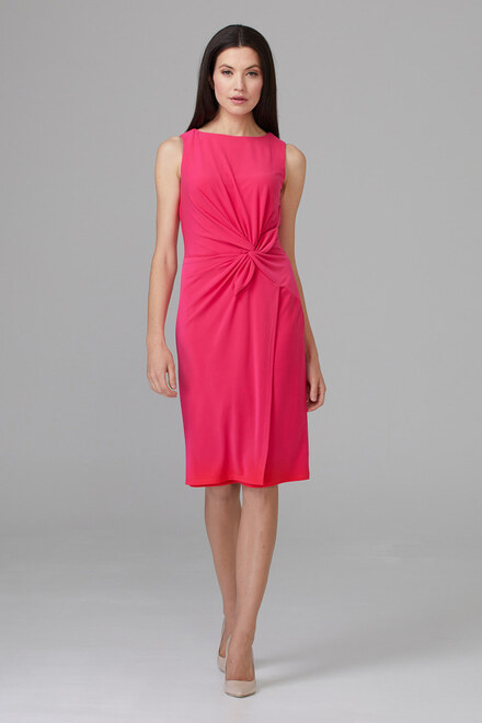 Joseph Ribkoff Dress Style 201476. Hyper Pink