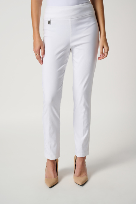 Ankle-Length Pants Style 201483. White. 2