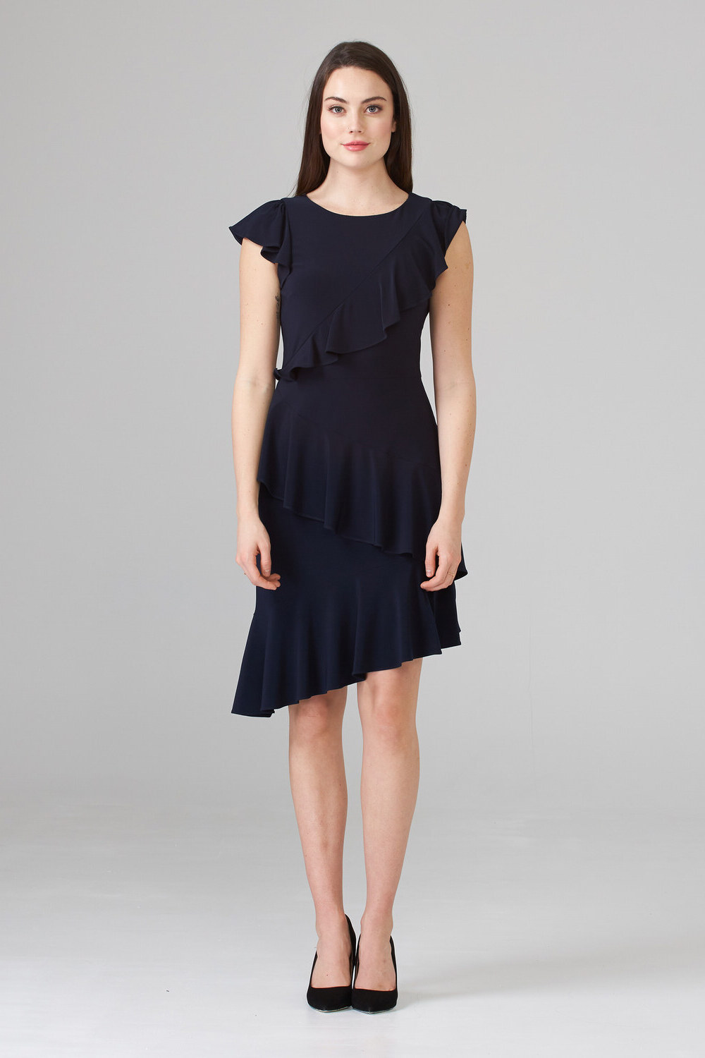 Joseph Ribkoff Dress Style 201516. Midnight Blue 40