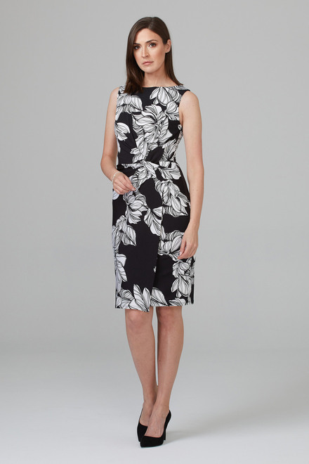 Joseph Ribkoff Dress Style 201519. Black/white