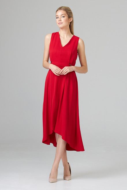 Joseph Ribkoff Dress Style 201535. Lipstick Red 173