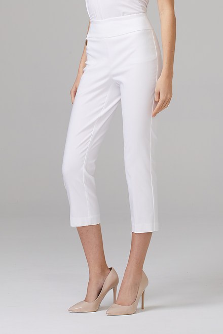 Ankle-Length Pants Style 201536. White. 3