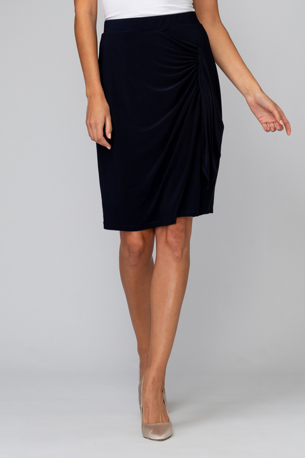 Joseph Ribkoff Skirt Style 194087. Midnight Blue 40