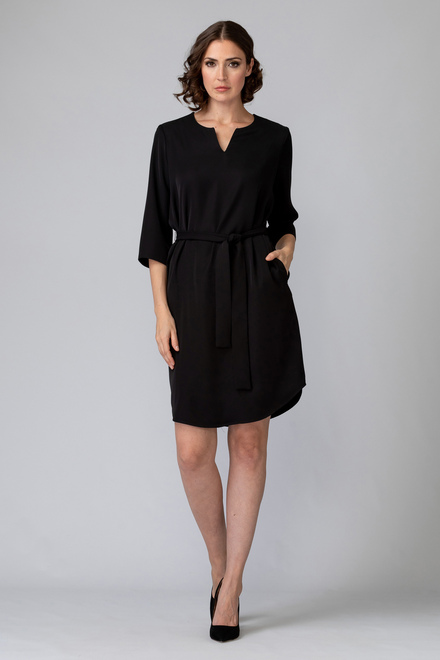 Joseph Ribkoff Dress Style 194420. Black