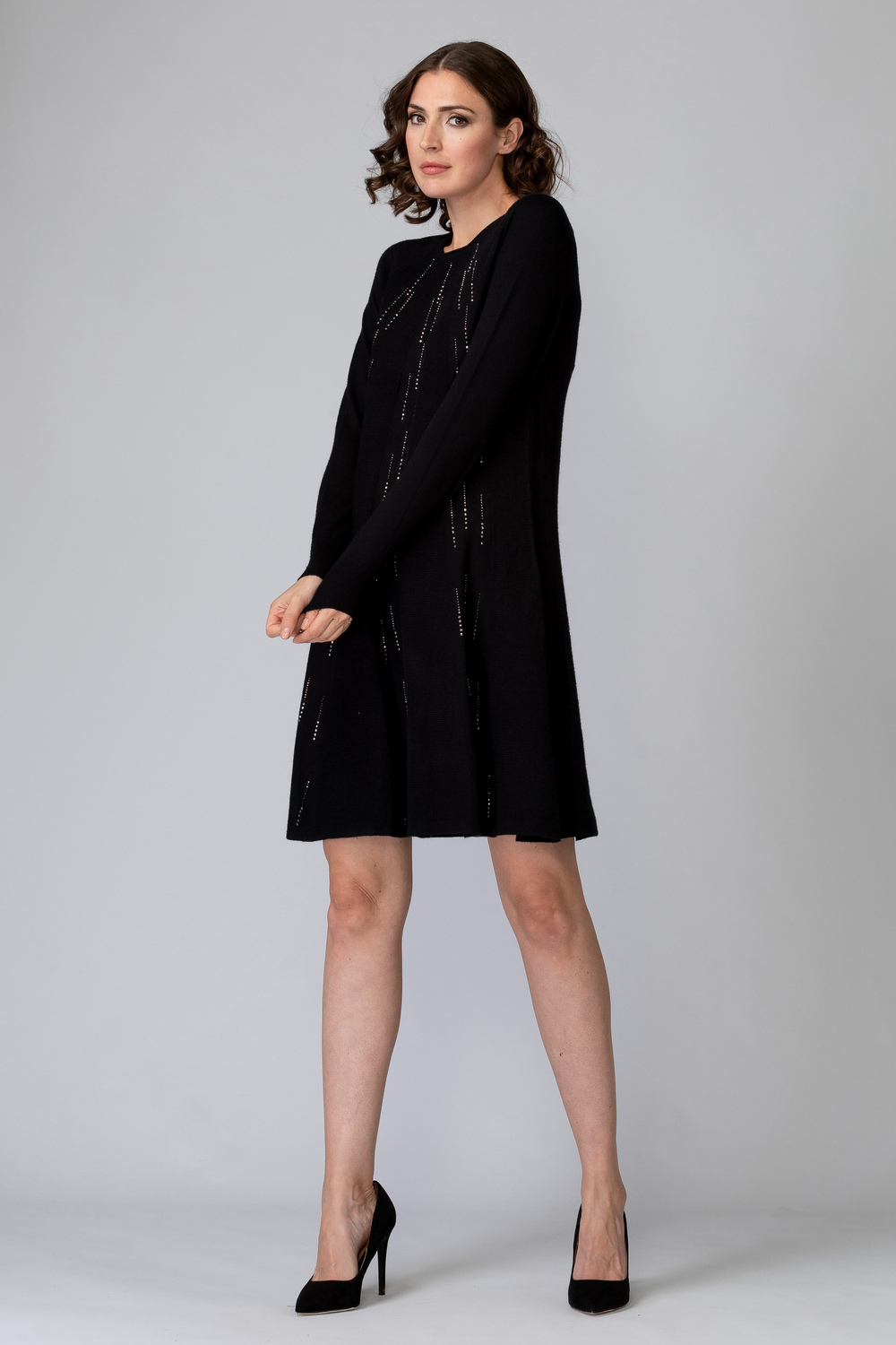 Joseph Ribkoff Dress Style 194901X. Black