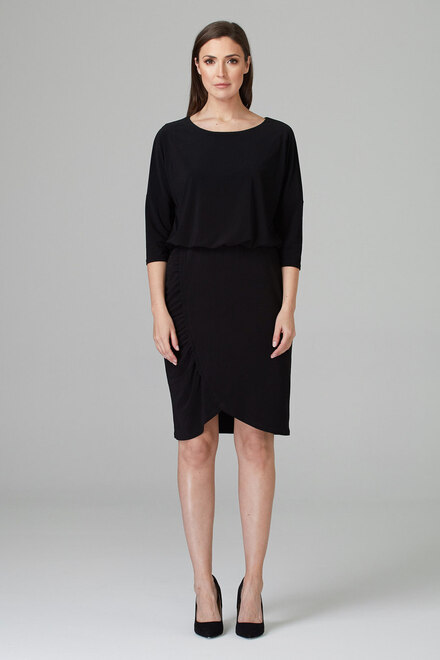 Joseph Ribkoff Dress Style 201214. Black