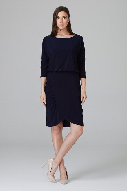 Joseph Ribkoff Dress Style 201214. Midnight Blue