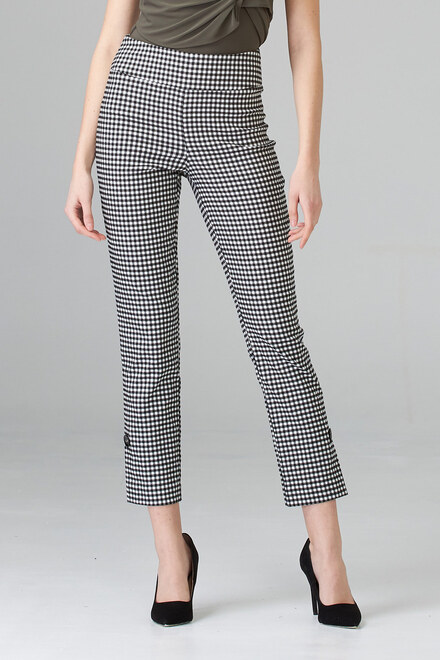 Joseph Ribkoff Pantalon Style 202110. Noir/blanc