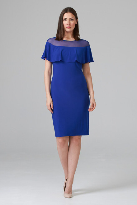 Joseph Ribkoff Dress Style 202125. Royal Sapphire 163