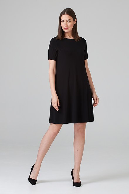 Joseph Ribkoff Dress Style 202130. Black