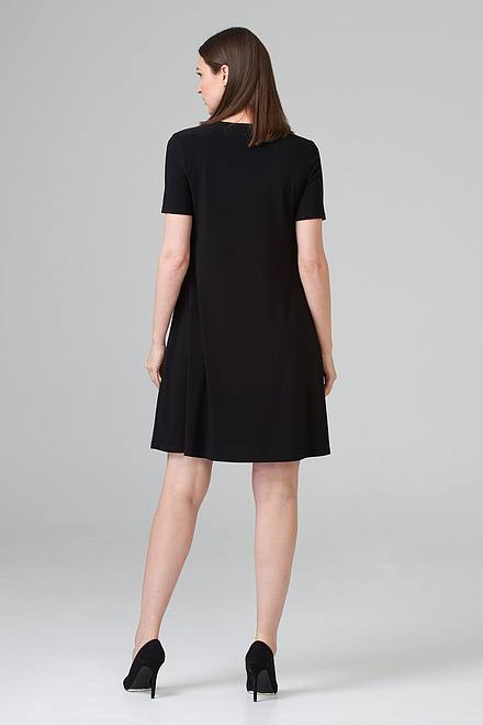 T-Shirt Dress Style 202130. Black. 3