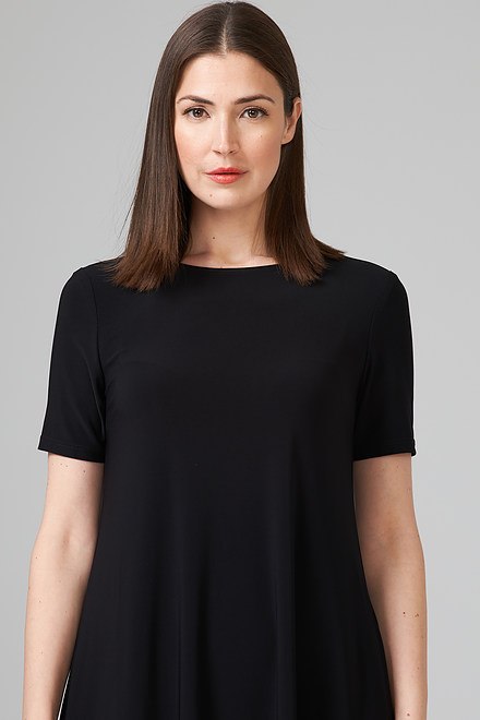 T-Shirt Dress Style 202130. Black. 12
