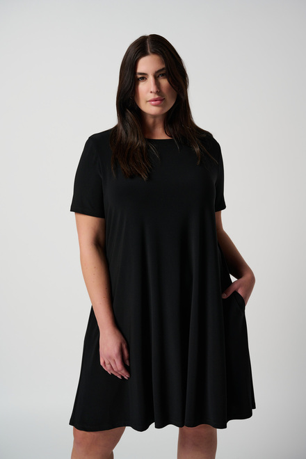 T-Shirt Dress Style 202130. Black. 7