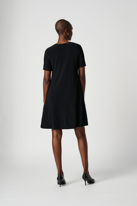 T-Shirt Dress Style 202130. Black. 3