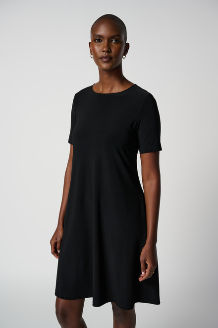 T-Shirt Dress Style 202130. Black. 5