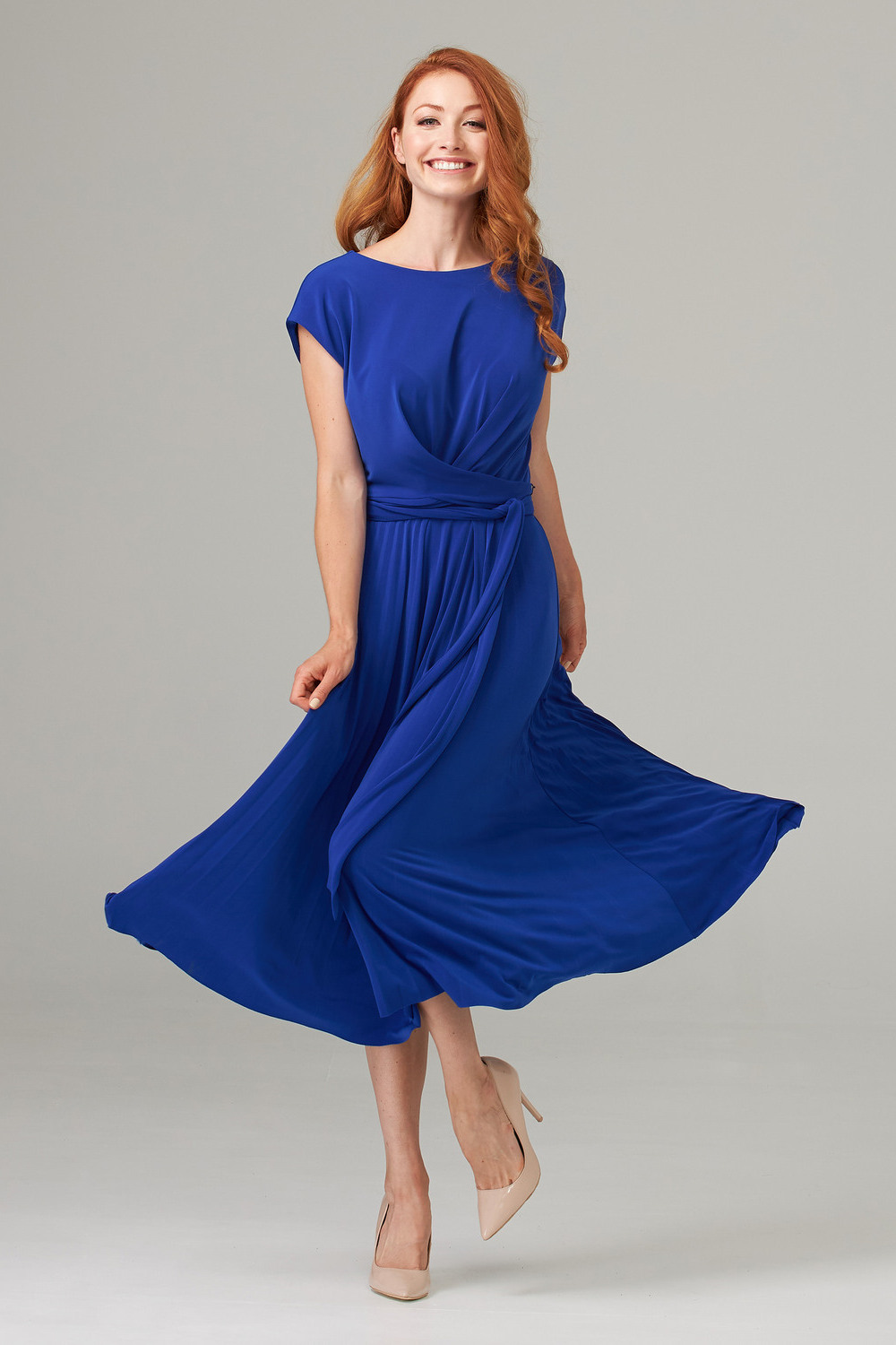 Joseph Ribkoff Dress Style 202233. Royal Sapphire 163