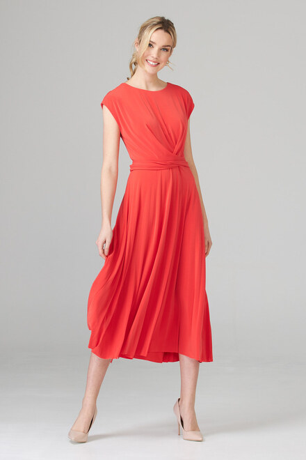 Joseph Ribkoff Dress Style 202233. Papaya