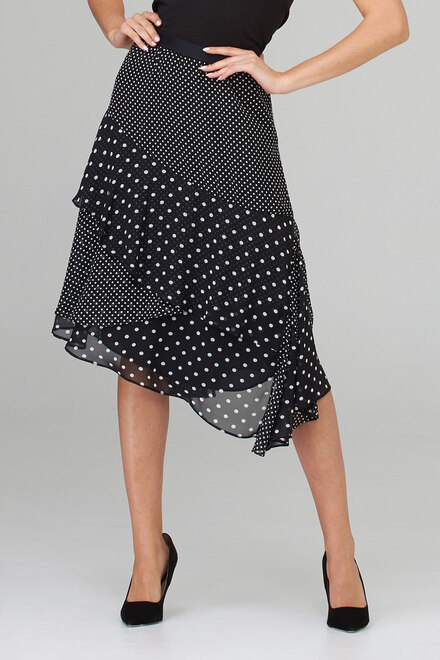 Joseph Ribkoff Skirt Style 202258. Black/white