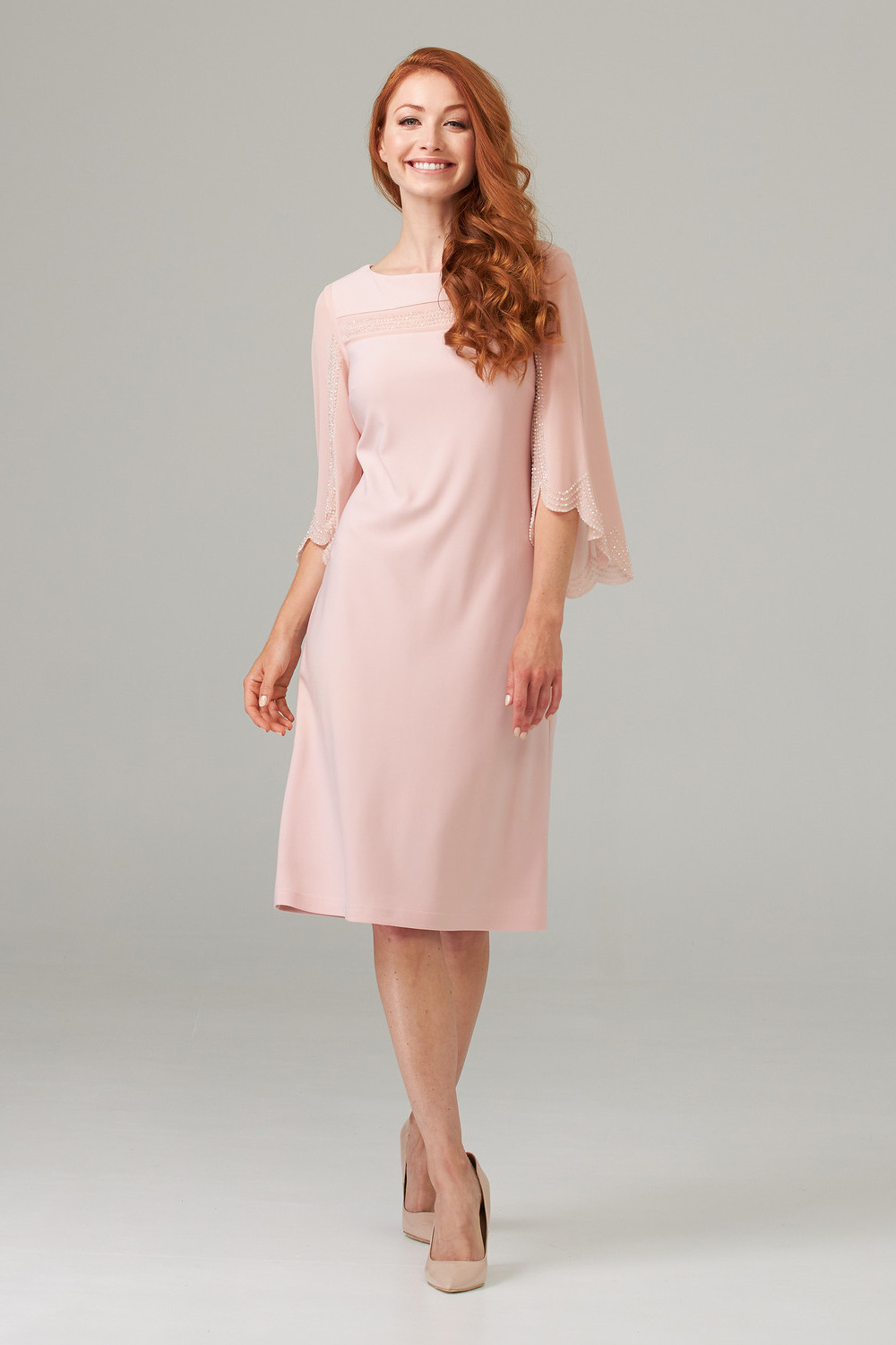 Joseph Ribkoff Dress Style 202266. Rose