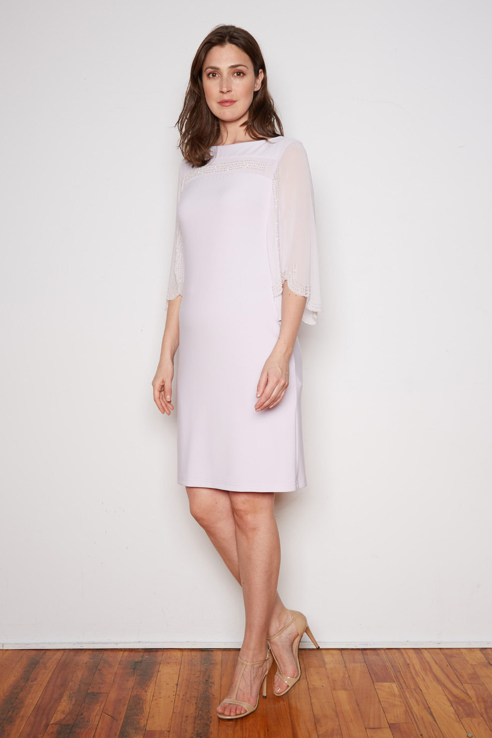 Joseph Ribkoff Dress Style 202266. Lavender Fog