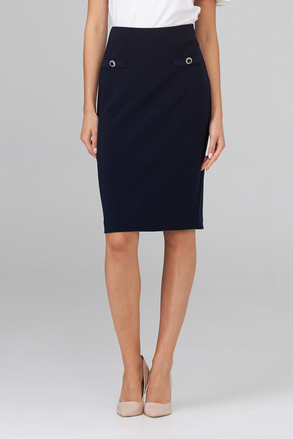 Joseph Ribkoff Skirt Style 202353. Midnight Blue