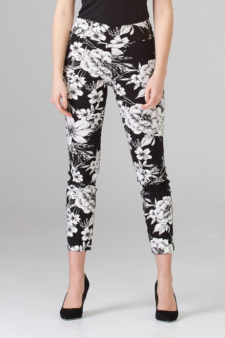 Joseph Ribkoff Pantalon Style 202393. Noir/blanc