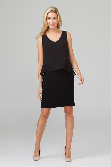 Joseph Ribkoff Dress Style 202398. Black
