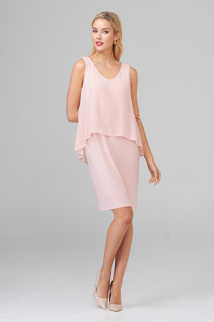 Joseph Ribkoff Dress Style 202398. Rose