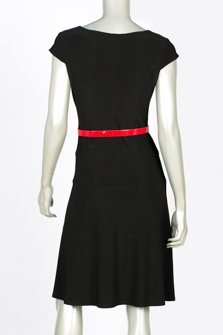 Joseph Ribkoff dress style 40016. Black. 2