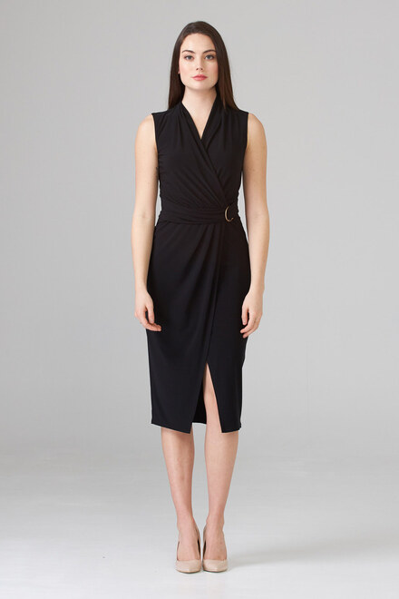 Joseph Ribkoff Dress Style 202160. Black