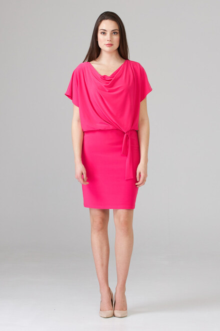Joseph Ribkoff Dress Style 201147. Hyper Pink