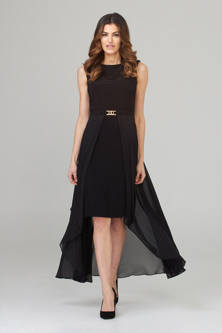 Joseph Ribkoff Dress Style 202159. Black