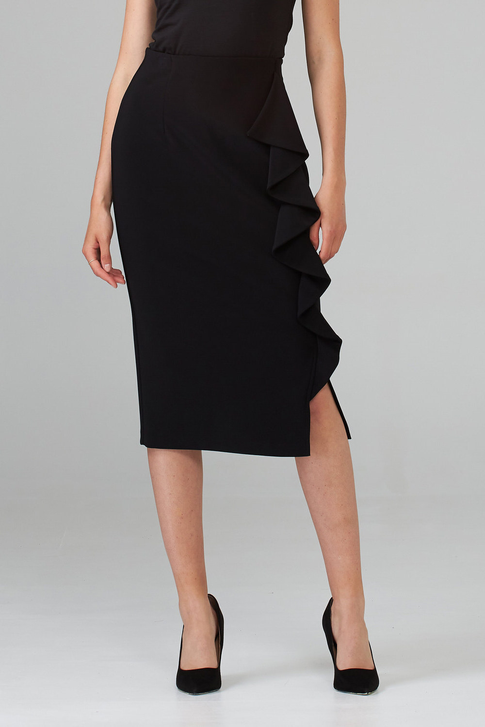 Joseph Ribkoff Skirt Style 203358. Black