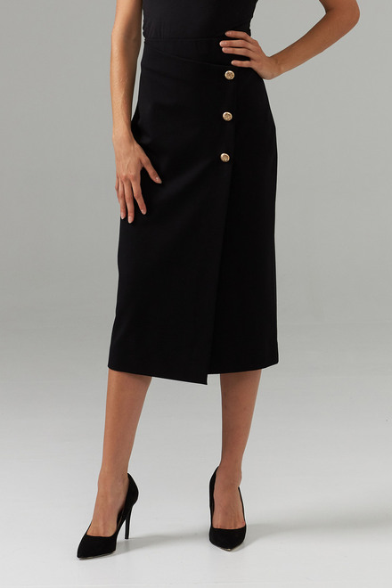 Joseph Ribkoff Skirt Style 203587. Black