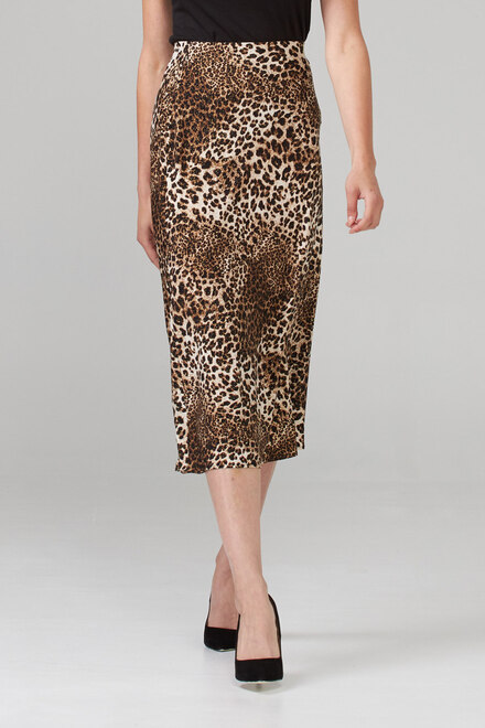 Joseph Ribkoff Skirt Style 203635. Brown/black
