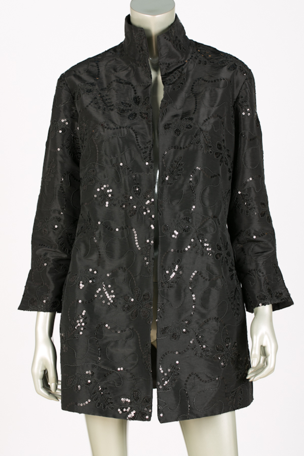 Joseph Ribkoff coat style 34460. Black