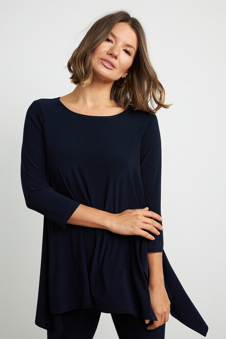 Joseph Ribkoff Relaxed Fit Top 211032c. Midnight Blue