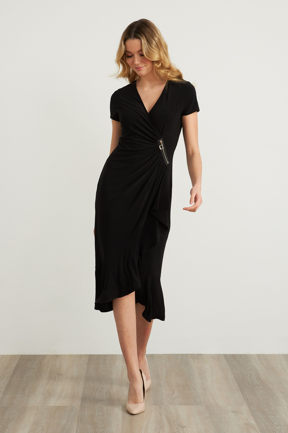 Joseph Ribkoff Dress Style 211131. Black