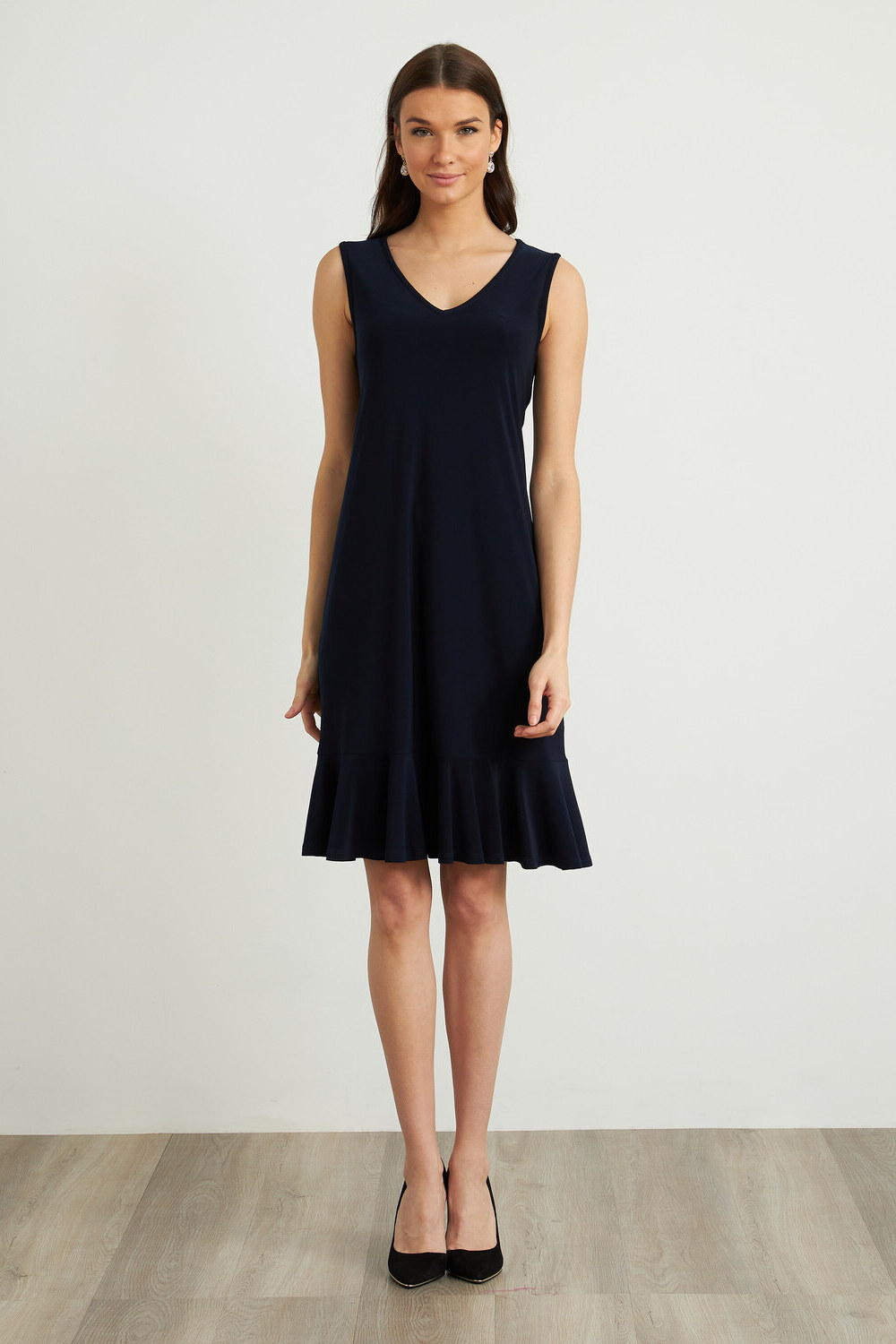 Joseph Ribkoff Sleeveless Mini Dress Style 212204. Midnight Blue 40