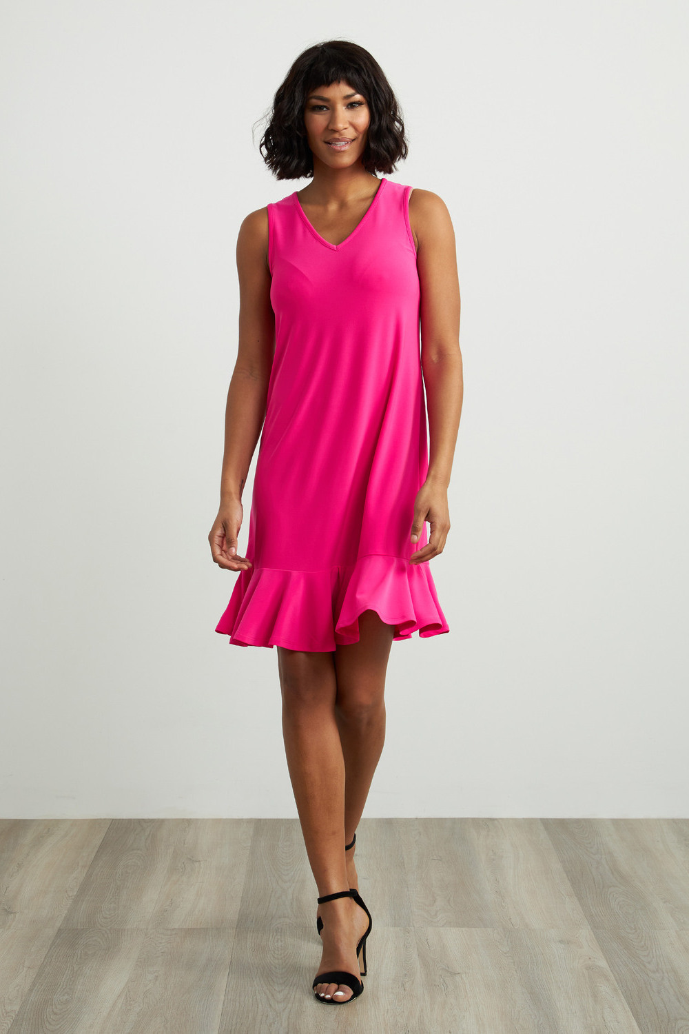 Joseph Ribkoff Sleeveless Mini Dress Style 212204. Azalea