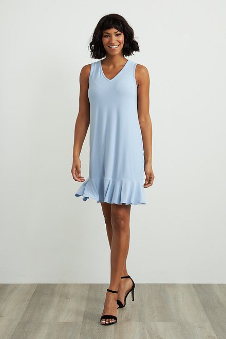 Joseph Ribkoff Sleeveless Mini Dress Style 212204. Moonlight. 5