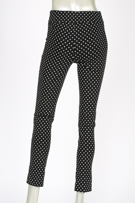 Joseph Ribkoff pantalon style 40820. Noir/blanc. 3