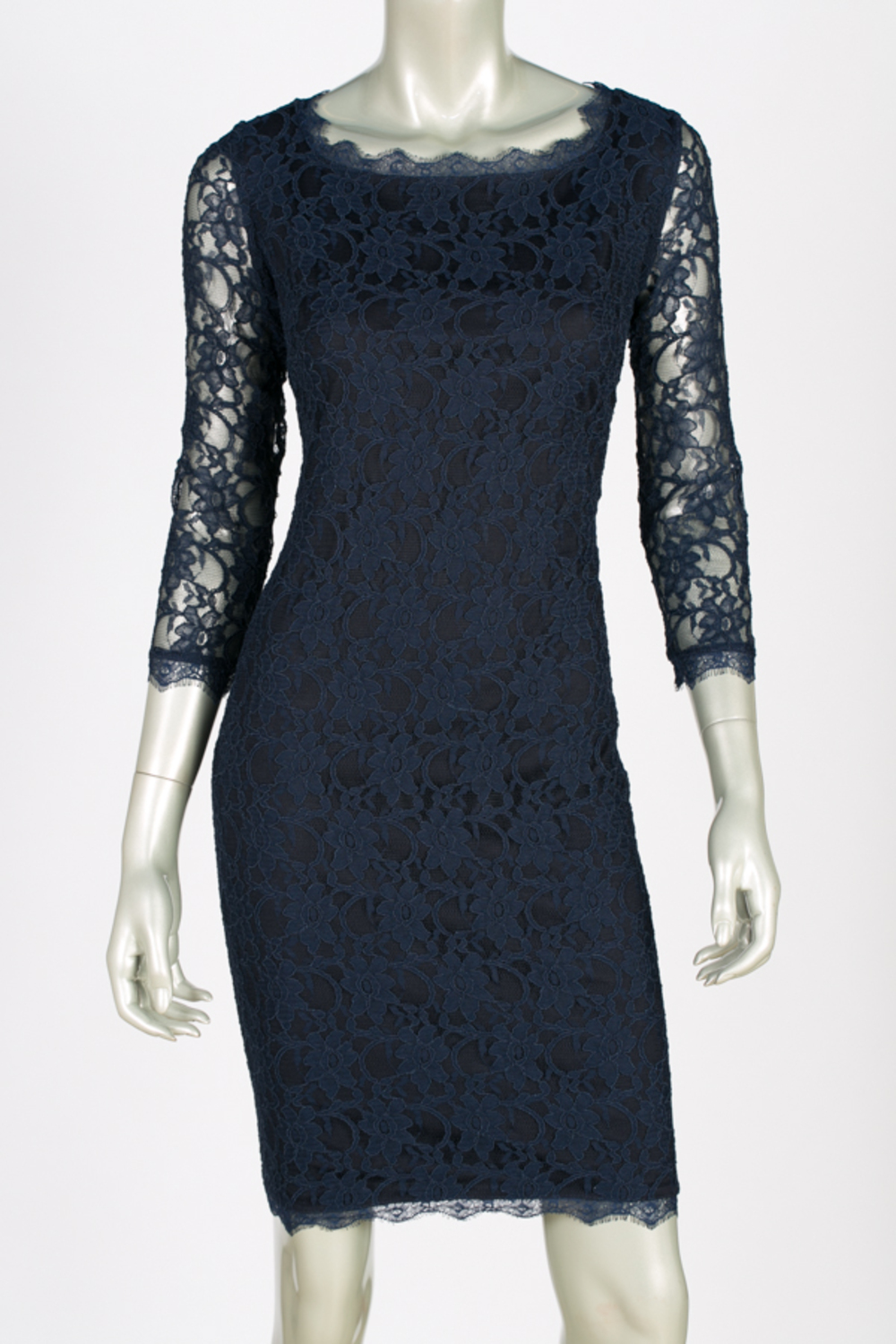 Joseph Ribkoff dress style 40404. Navy Blue