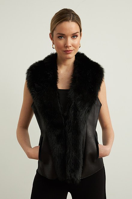 Joseph RIbkoff Faux Fur Vest Style 213996