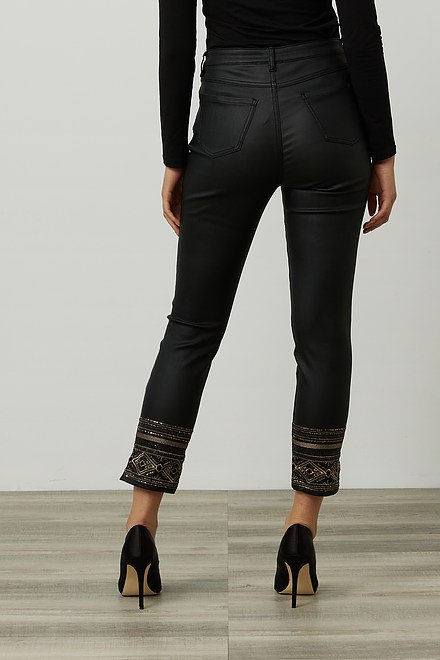 Slim Trousers Style 214949-5511. Black. 3