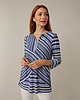 Mixed Stripe Top Style 221256
