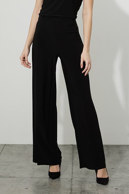 Joseph Ribkoff Pull-On Pants Style 221340. Black. 2